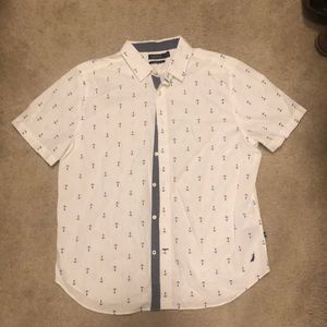 XL Anchor Button Up - Nautica